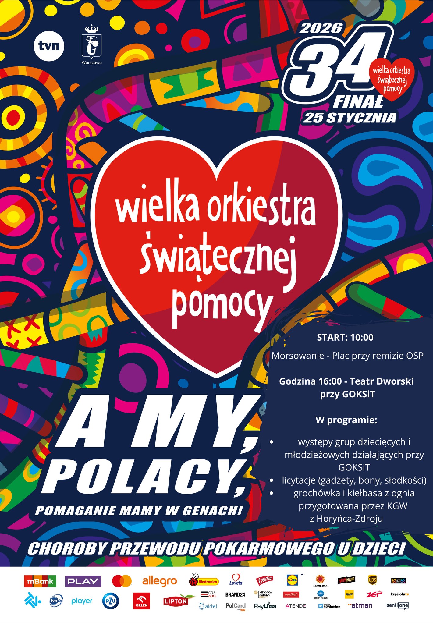 GRAMY RAZEM PODCZAS 34. FINAŁU WOŚP! 
