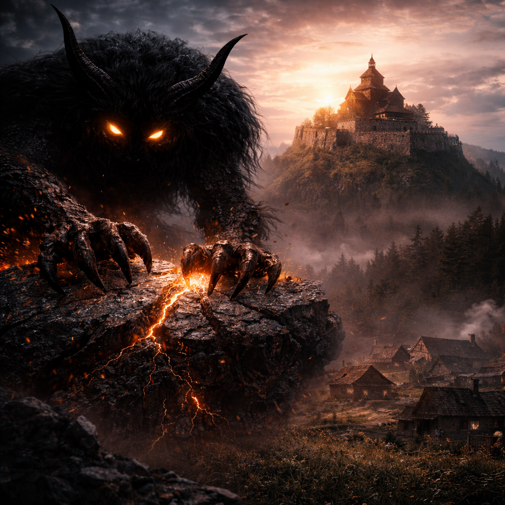 Śladami legendy o Diabelskim Kamieniu w Monasterzu